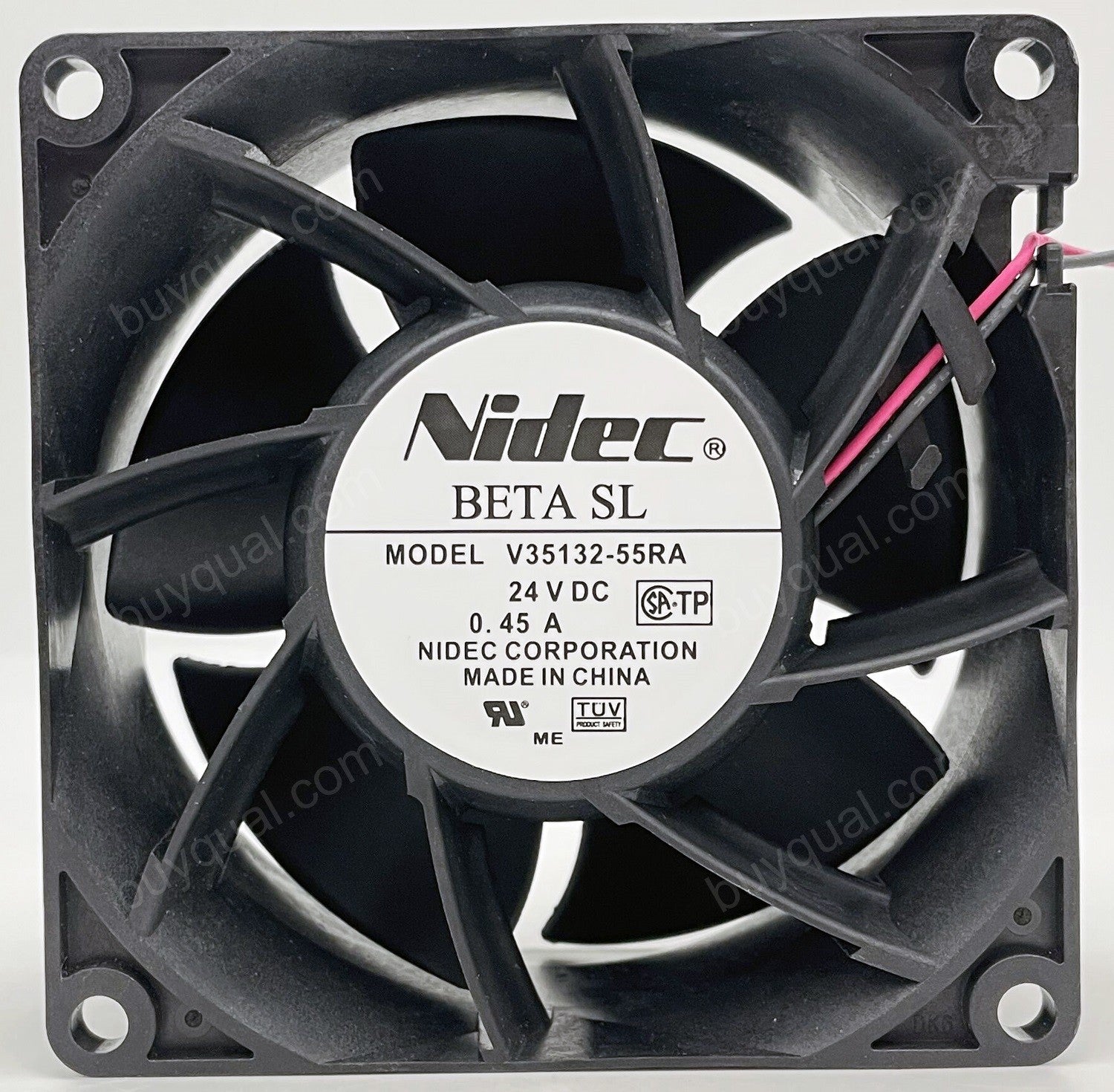 Nidec V35132-55RA 24V 0.45A 2wires Cooling Fan - Original New Nidec V35132-55RA 24V 0.45A 2wires Cooling Fan - Original New